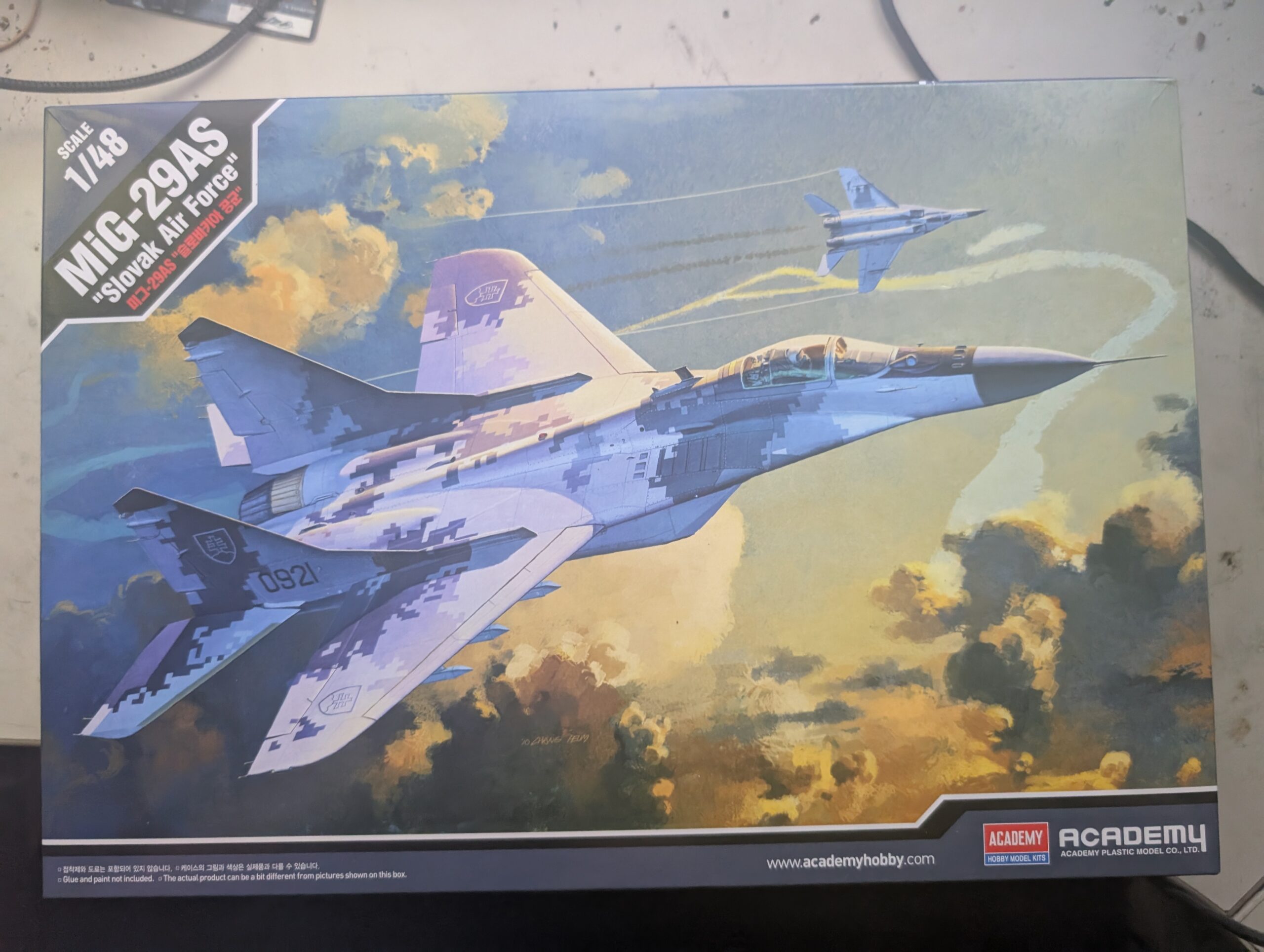 Academy Mig-29AS “Slovak Air Force” 1/48 Build Journal
