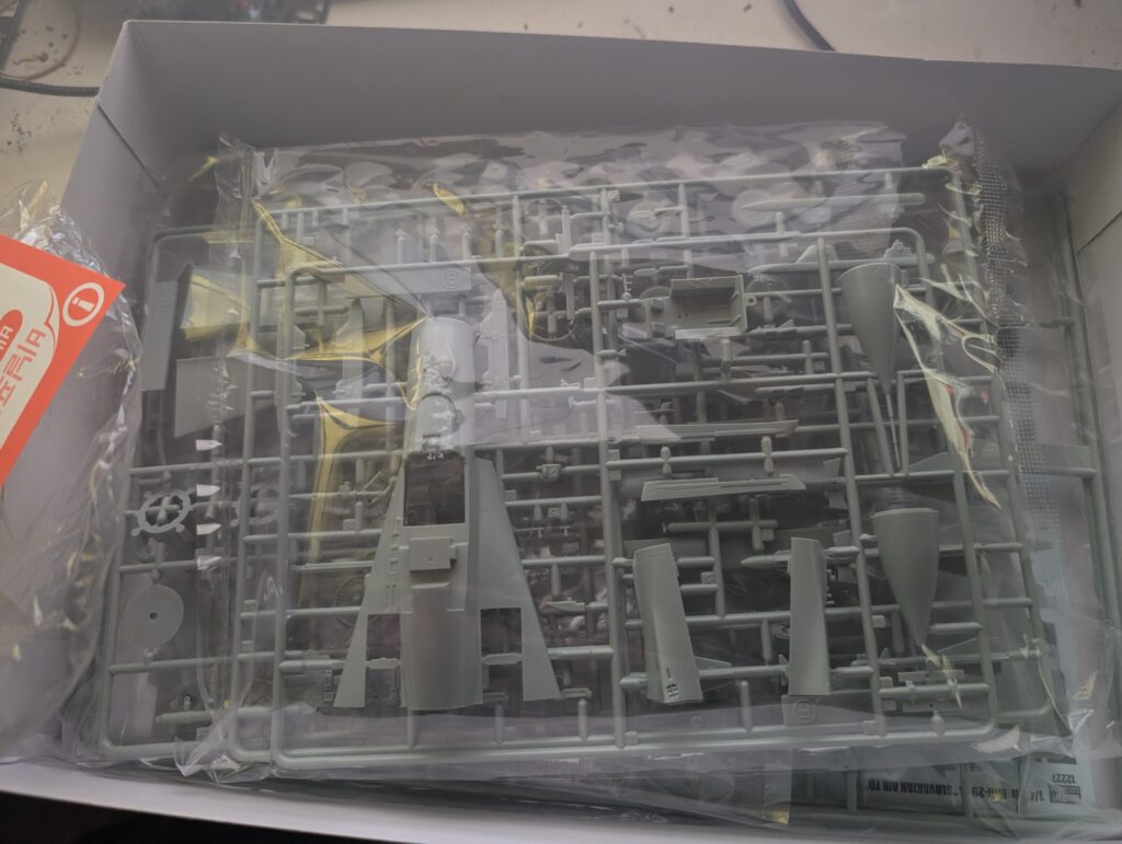 Sprue Bag #2 for Academy Mig-29AS "Slovak Air Force" 1/48 Scale Model